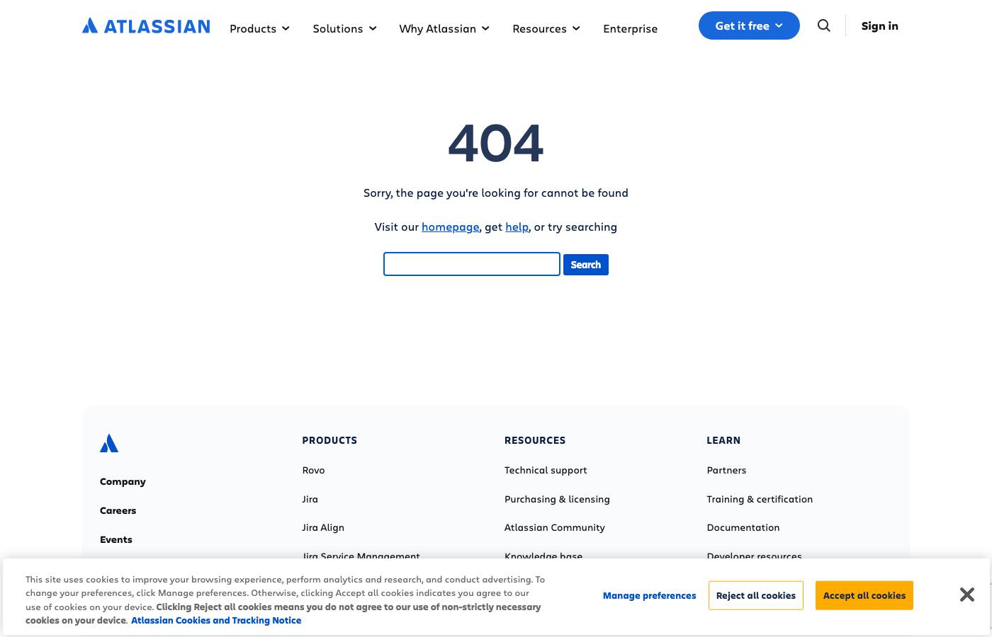 Atlassian screenshot