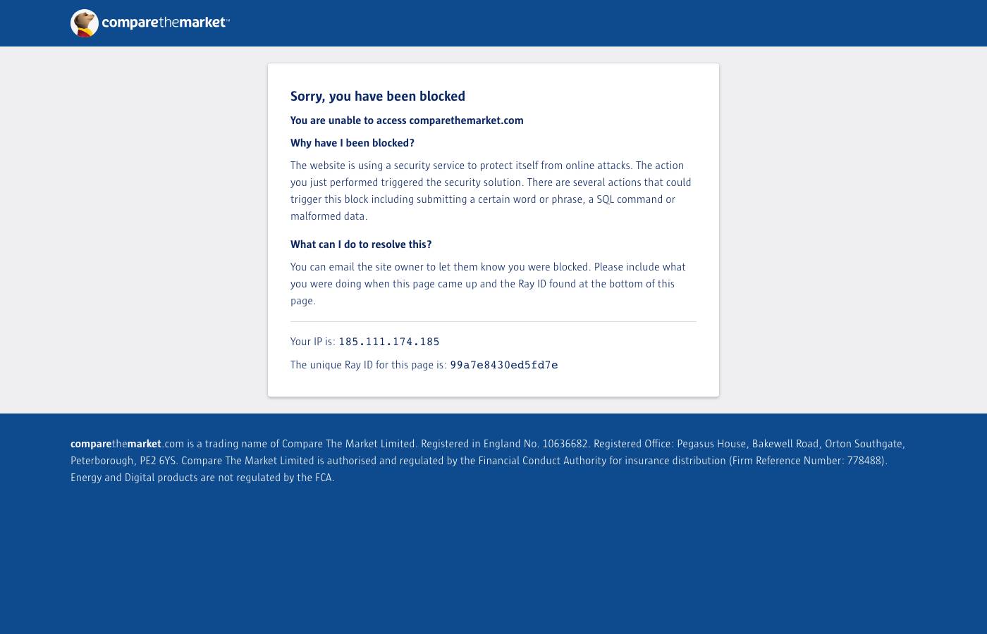 Comparethemarket screenshot
